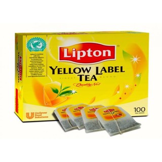 Trà Lipton Nhãn vàng -100 Gói