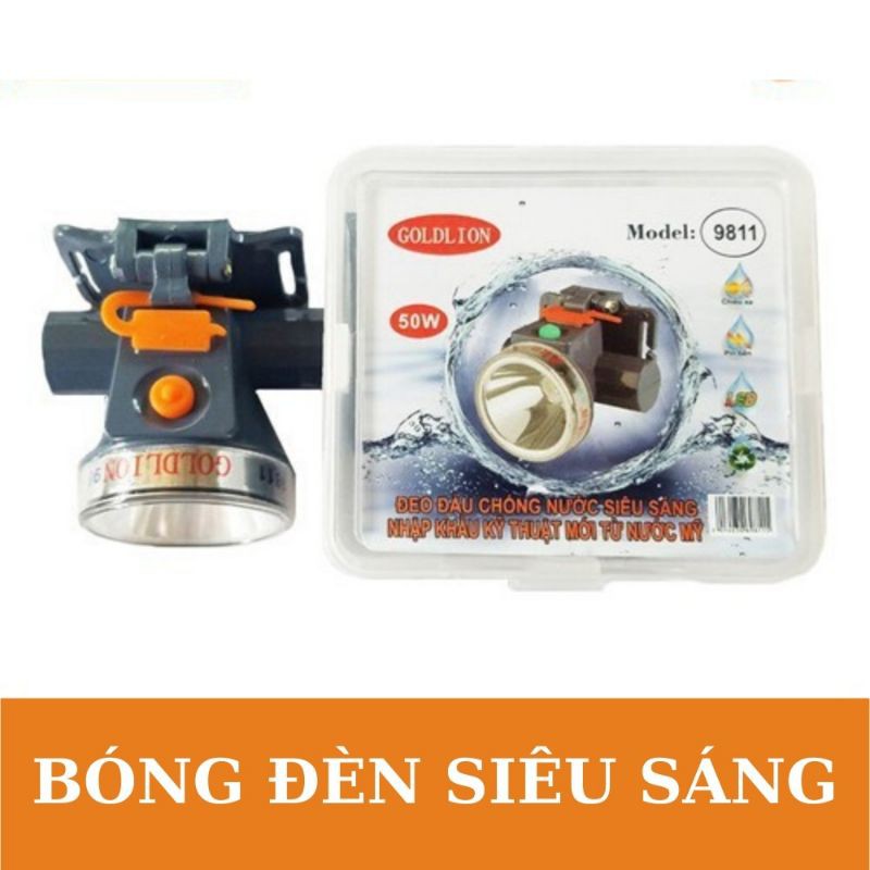 Đèn Pin Đội Đầu GOLDEN 9811 50W