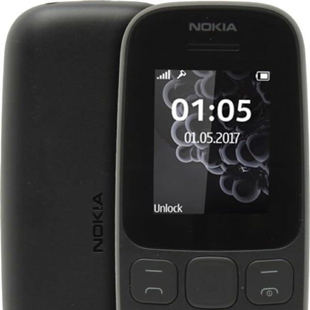Điện thoại Nokia 105 chính hãng fullbox,2sim,2sóng