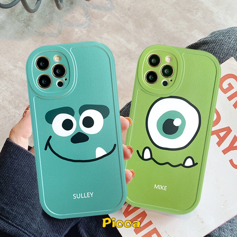 Ốp Điện Thoại TPU Mềm Họa Tiết Quái Vật Hoạt Hình Cho IPhone 11 12 13 Pro MAX XR 6 6S 8 7Plus 8plus XS MAX X SE 2020