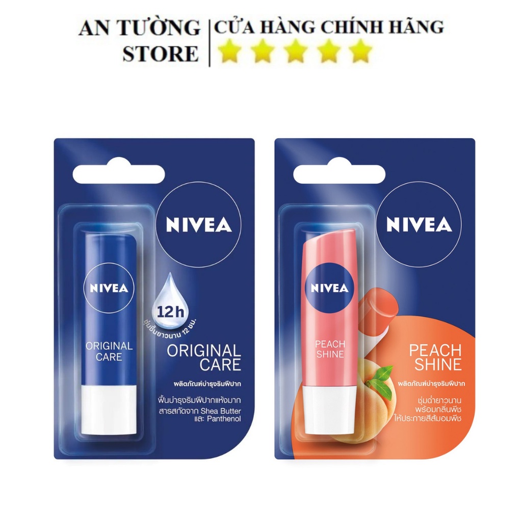 Son Dưỡng Ẩm Thương Hiệu NIVEA 4.8g