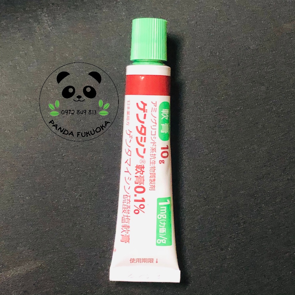 Kem ngừa sẹo Gentacin 10g Nội Địa Nhật - chuyên sẹo lồi, sẹo lõm, sẹo thâm lâu năm - Panda fukuoka