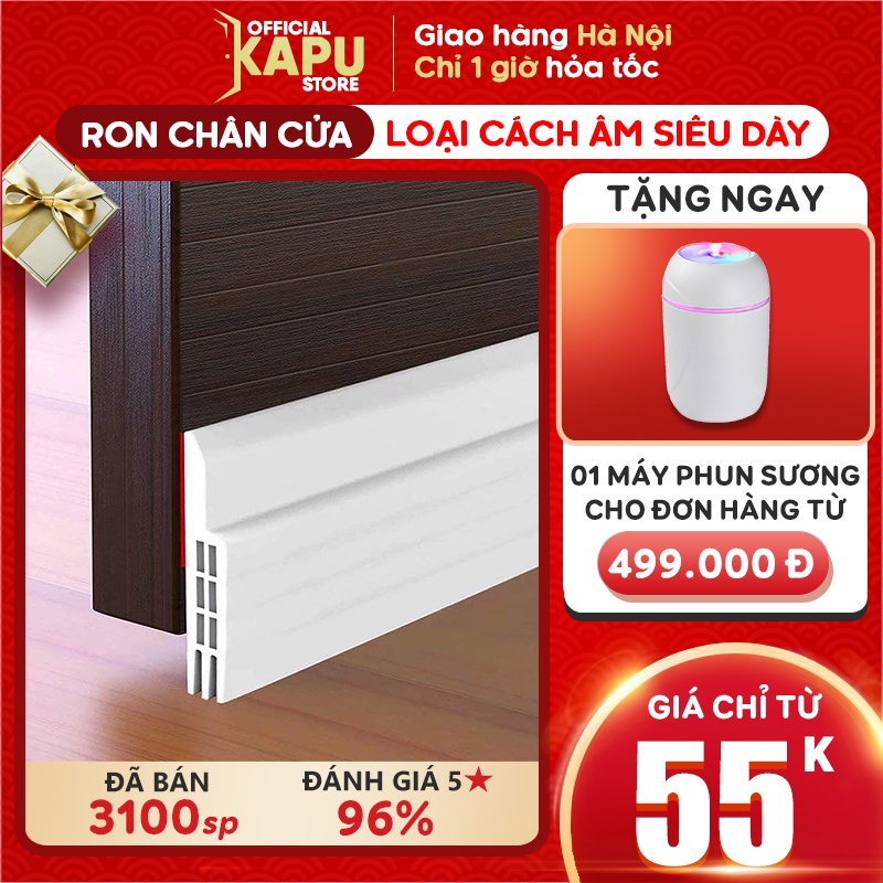 Ron dán chân cửa loại dày 5mm chống khói bui, côn trùng, tiếng ôn - KAPU