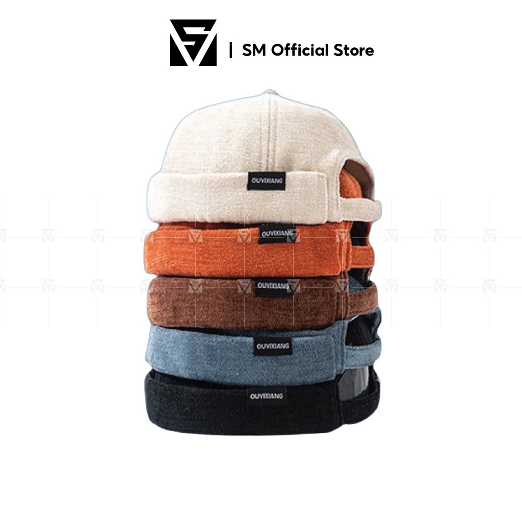 Mũ nón Miki kiểu thủy thủ không vành Miki hat mẫu len thêu chữ - Soulmate Store