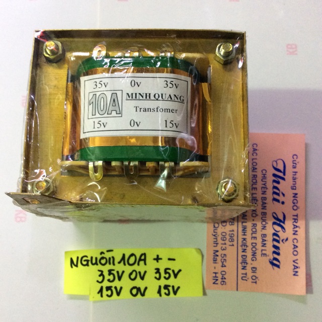 Nguồn 10 A ra 35 v