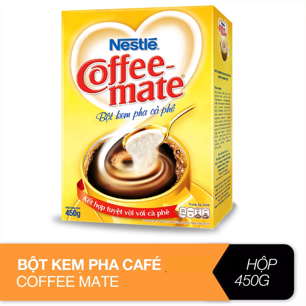 [SenXanh Emart] Bột Kem Pha Cà Phê Nestle Coffee Mate hộp 450g