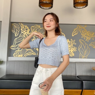 Áo croptop amy