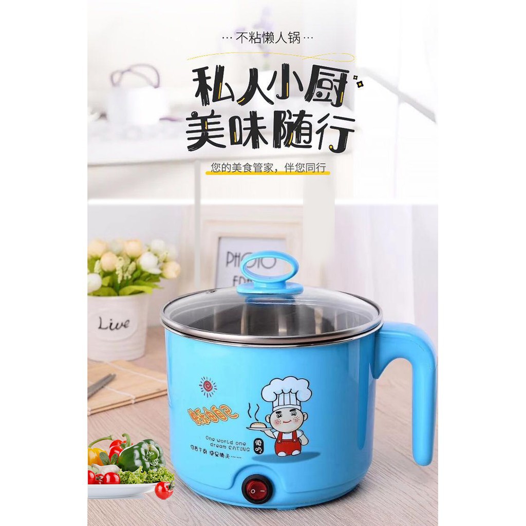 CA NẤU MÌ NẤU LẨU MINI 1,8L BR00451