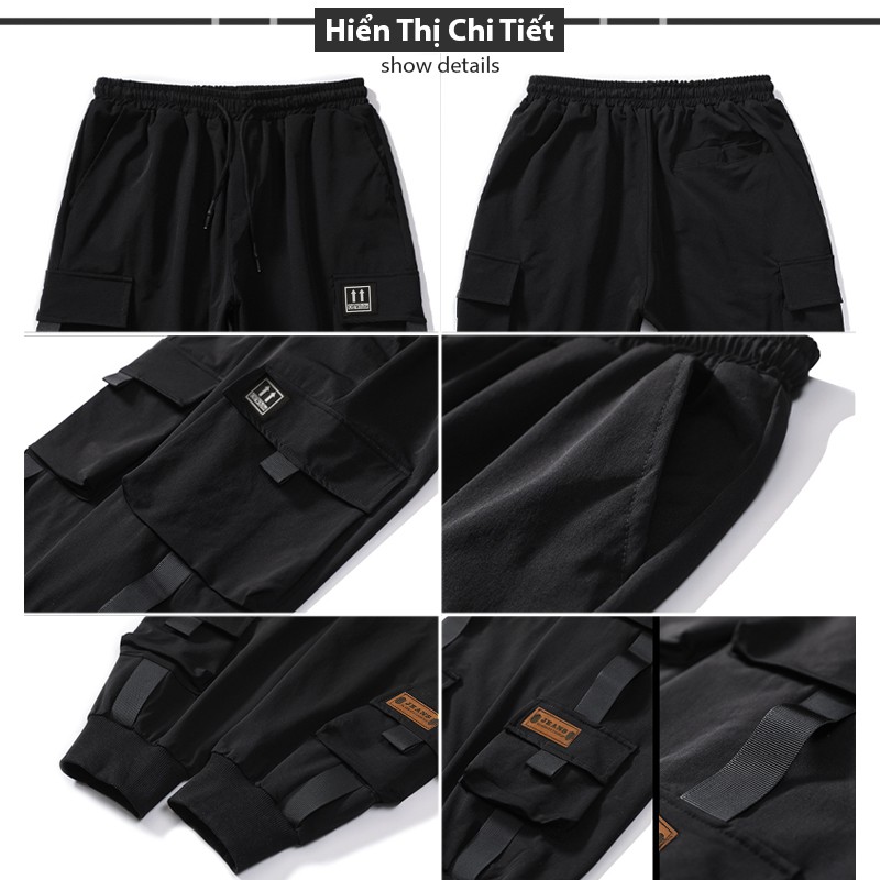 Quần jogger nam thể thao kaki mã MK-W Quần kaki nam co giãn túi hộp chất vải kaki mềm mịn cho mùa hè thu | BigBuy360 - bigbuy360.vn