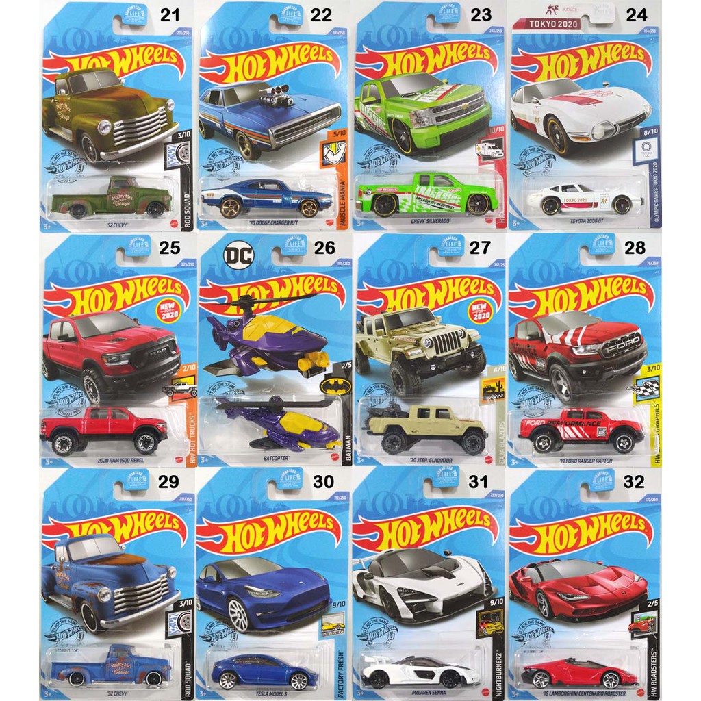 Hot Wheels Bộ 5 / 20000 Cái / Hộp Đựng Bánh Xe Hơi