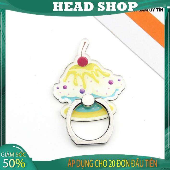 Nhẫn điện thoại giá đỡ điện thoại hình bánh dễ thương mẫu 2 ( Gía sập sàn ) HEAD SHOP