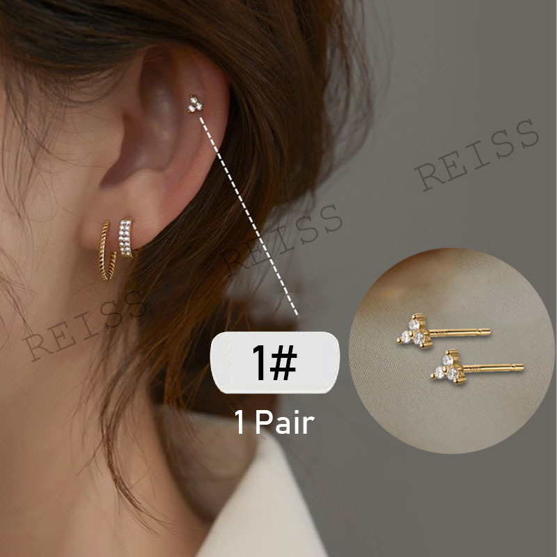 Khuyên Tai Nữ Hình Tròn Thời Trang Hàn