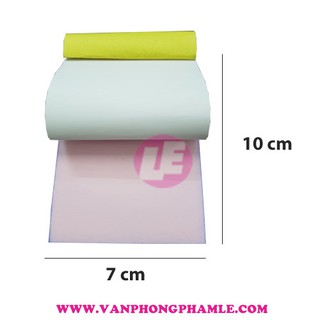 Giấy order 2 Liên 7 x 10 cm (Lốc 10 Cuốn)