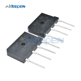 5pcs gbj1510 1510 15a 1000v diode bridge rectifier new rectifier diode gbj flat bridge rectification