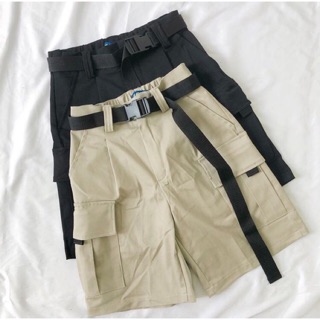 QUẦN SHORT UNISEX NAM NỮ (CÓ KÈM THẮT LƯNG NHƯ HÌNH)