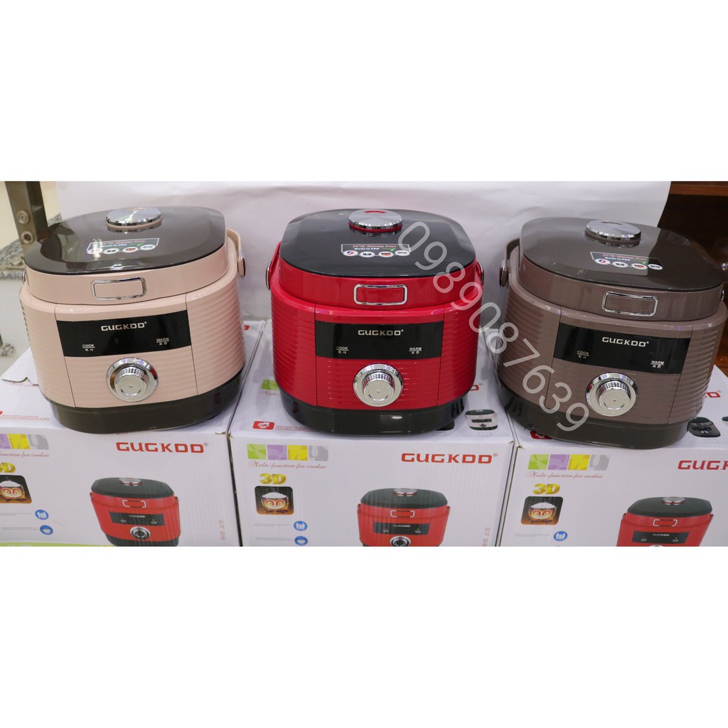 Nồi Cơm Điện CUCKOO GK-1807 Dung tích 1,8 Lít, Tặng Kèm Giá Hấp, Thiết Kế Sang Trọng, BH Chính Hãng