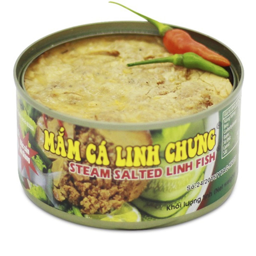 Mắm Cá Linh Chưng 200g Đặc Sản Antesco với nguyên liệu từ nguồn cá linh nổi tiếng từ đồng bằng nam bộ