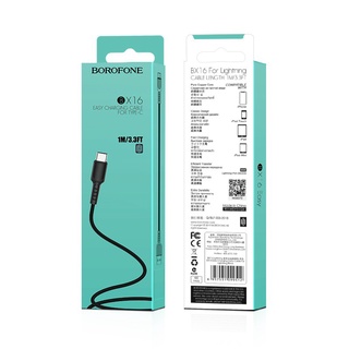 Dây cáp sạc borofone bx16 type c 1m