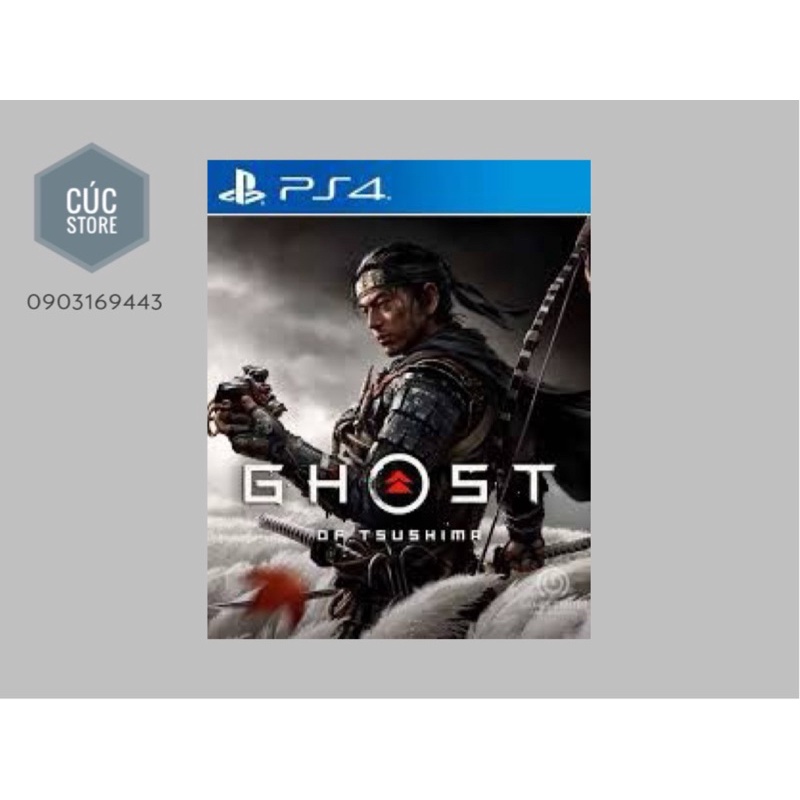 Đĩa chơi game PS4: Ghost of Tsushima