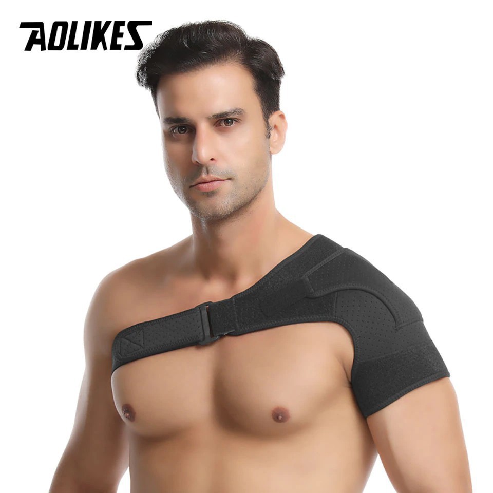 Đai bảo vệ vai AOLIKES A-1692 nẹp cố định khớp vai Sports shoulder pads baymuoi264