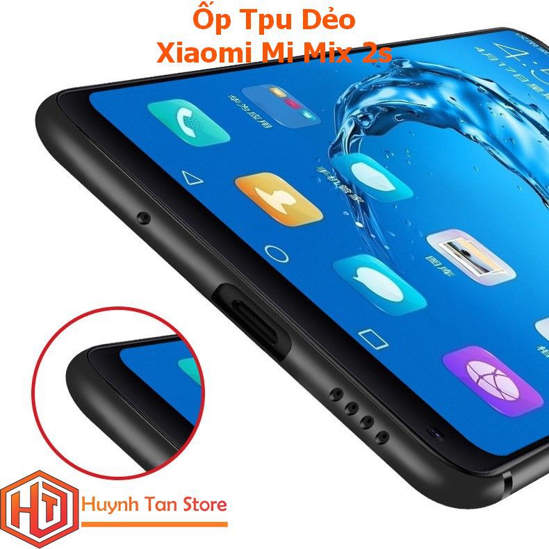 Ốp lưng Xiaomi Mi mix 2S _ ỐP dẻo tpu cực mỏng bảo vệ tốt camera kép