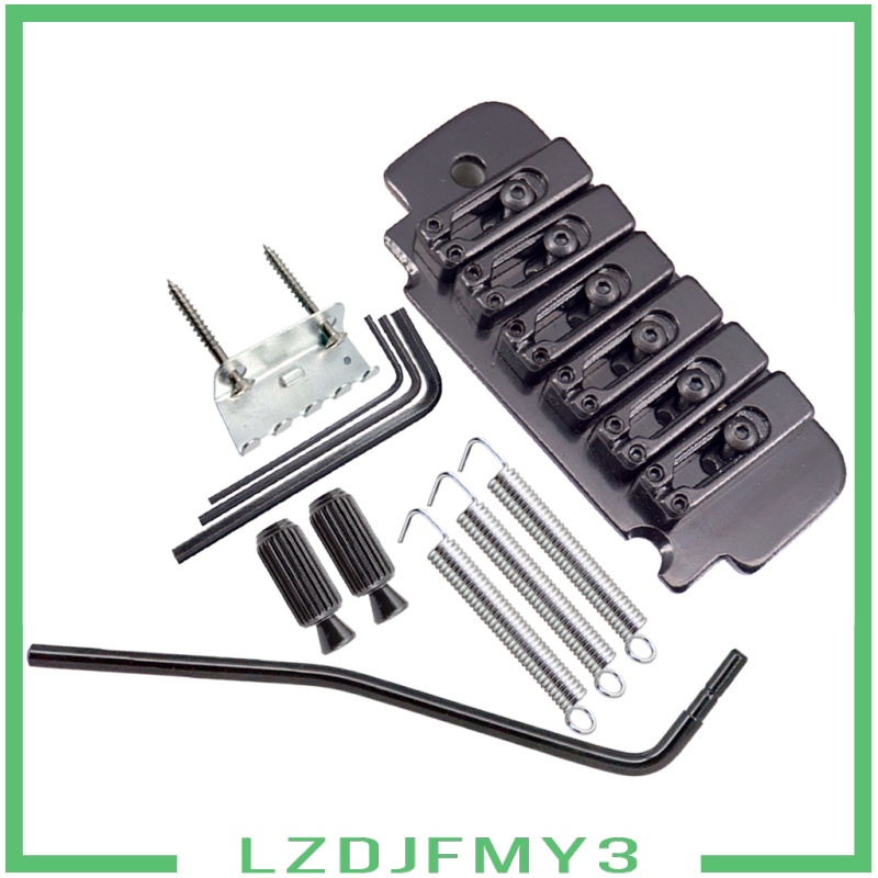 Cầu Tremolo 6 Dây 92x38.8mm Màu Bạc Bền Cho Đàn Guitar Điện