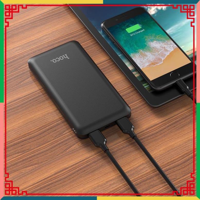 Sạc Dự Phòng Hoco HK3 12000mAh Đèn Led Báo Dung Lượng Pin - Bảo Hành 6 Tháng