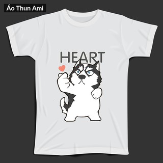⚡️FREESHIP⚡️Áo Thun In Hình Chú Chó Husky 2020