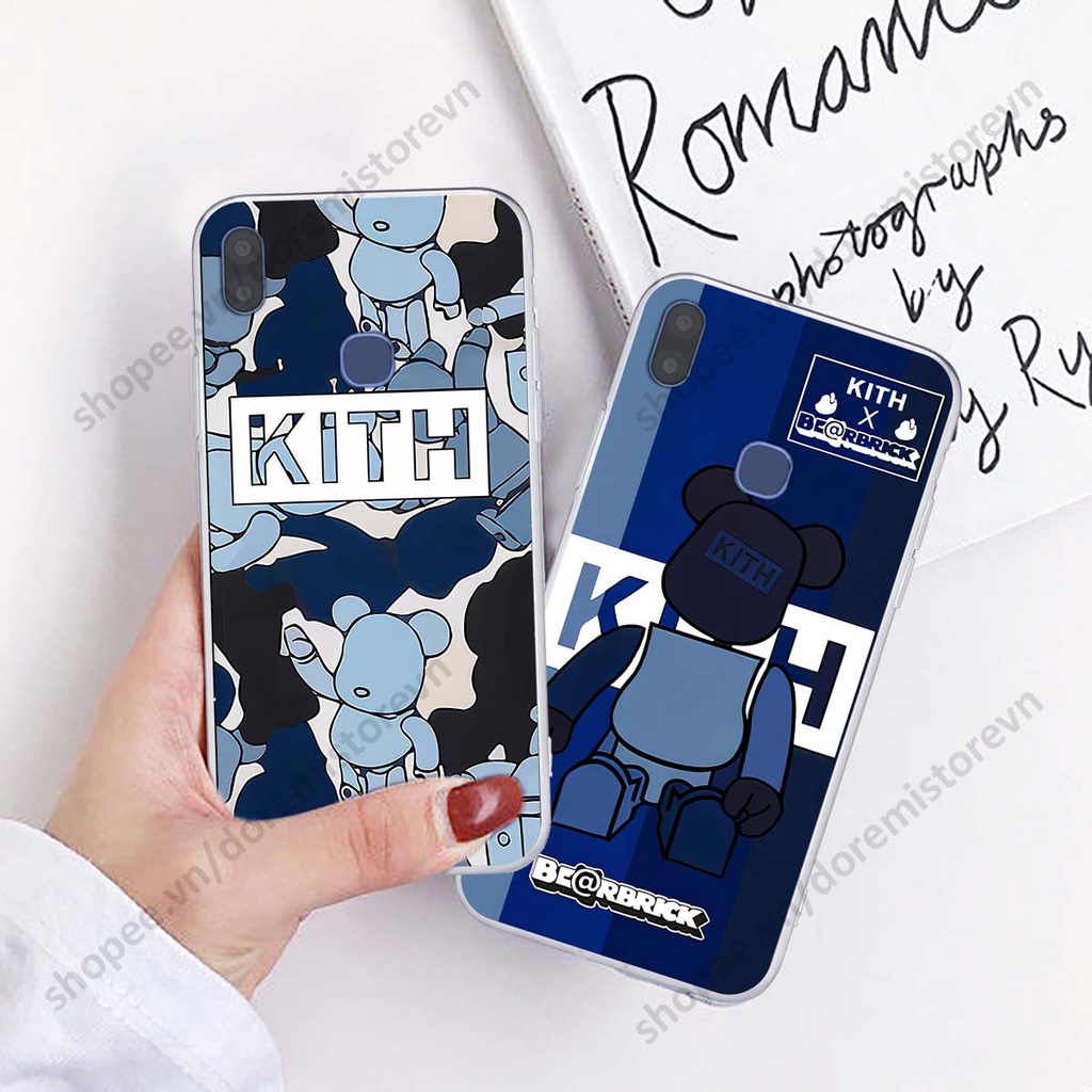 Ốp lưng Vsmart Joy 1 / Joy 1 Plus / Joy1+ hình kaws, kith, bear brick nổi 3D phong cách độc đáo