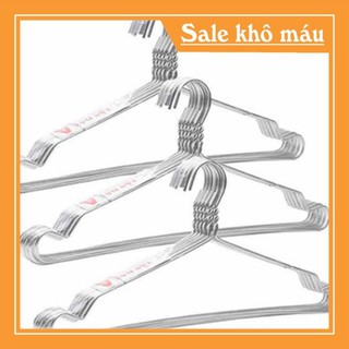 Combo 45 mắc phơi quần áo nhôm đức hải dày dặn