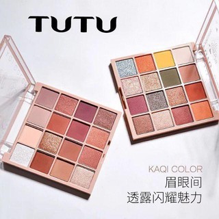 Phấn Mắt 16 Màu Lung Linh Cực Đẹp TuTu KaQi Color Eyeshadow Palette No.Tu5268