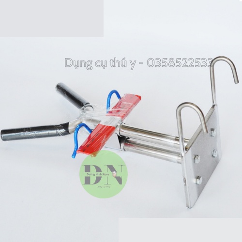 Giá đỡ thiến heo lợn con inox 304