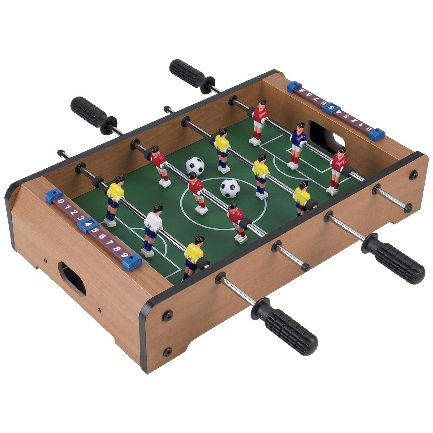 ĐỒ CHƠI BÀN BI LẮC BÓNG ĐÁ TABLE TOP FOOSBALL- GIÚP BÉ VUI CHƠI, TĂNG KHẢ NĂNG QUAN SÁT