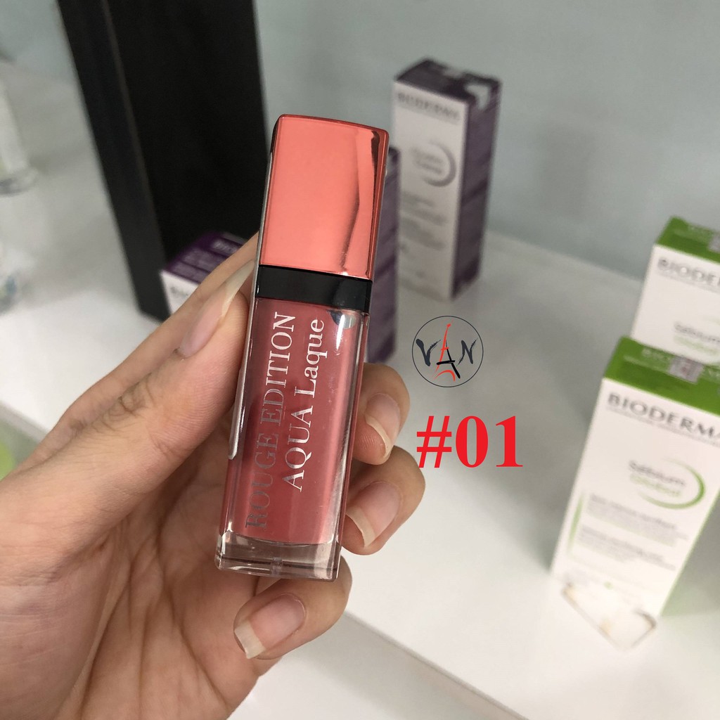 [ Bourjois Pháp ] Son bóng bourjois rouge edition aqua laque - đủ màu | BigBuy360 - bigbuy360.vn