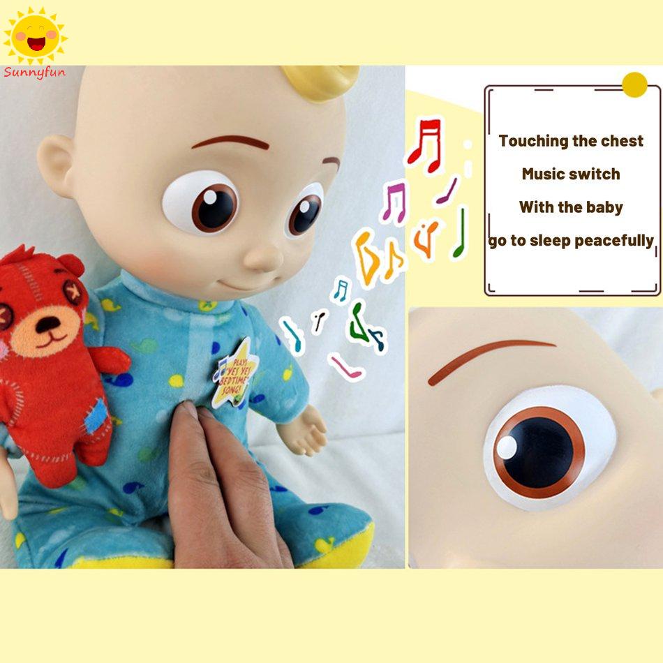 Búp bê JJ Cocomelon có nhạc vui nhộn chính hãng dành cho trẻ em