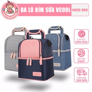 Ba lô bỉm sữa Vcool - Balo giữ nhiệt bảo quản sữa mẹ