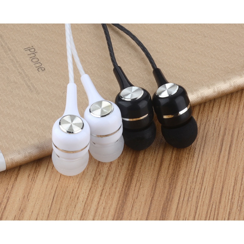 Tai Nghe Thể Thao S12 Siêu Trầm Có Dây Điều Khiển Và Mic