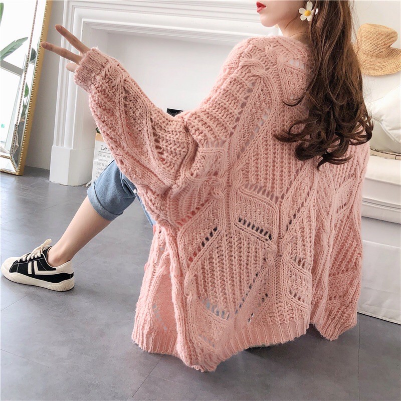 Áo khoác len đan cardigan