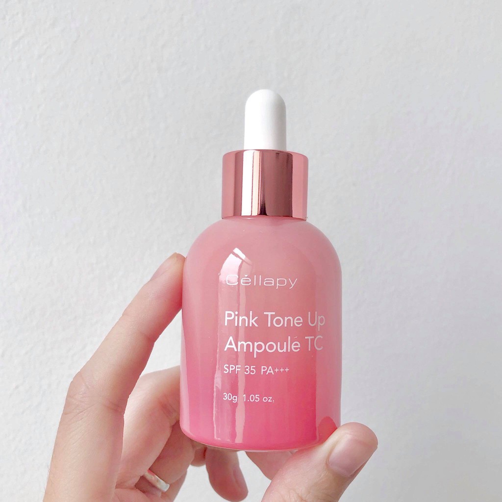 Serum Chống Nắng Cellapy Pink Tone Up Ampoule[COCOLUX]