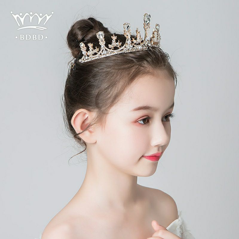 Vương miện đính đá cao cấp, phụ kiện cưới cho cô dâu