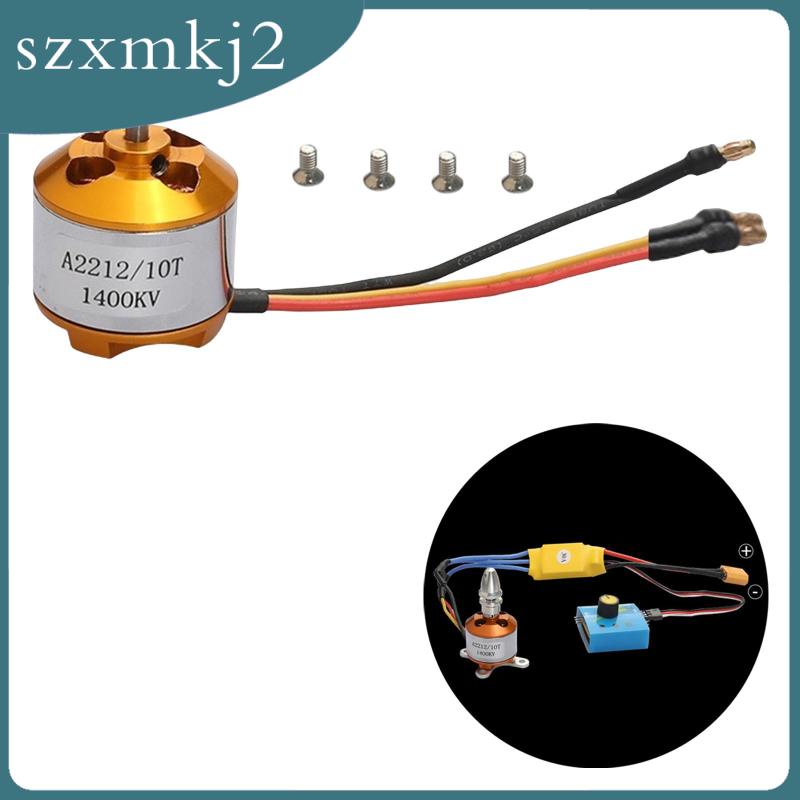 Động Cơ Không Chổi Than szxmkj2] A2212 1400Kv Chuyên Dụng Cho Trực Thăng Điều Khiển Từ Xa