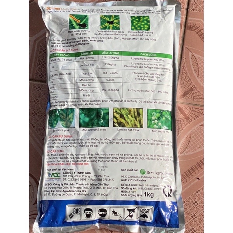 Dithane goi 1kg của ADC