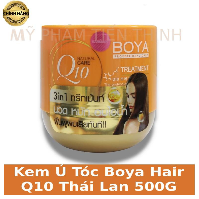 Dầu Ủ Tóc Q10 NATURANL CARE BOYA TREATMENT 500G ( THÁI LAN )