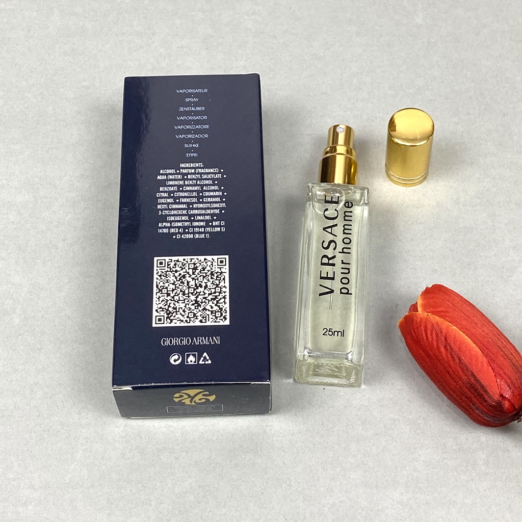 Nước hoa nội địa trung nam Versace Pour Homme 25ml thơm lâu hương tươi mát dễ chịu