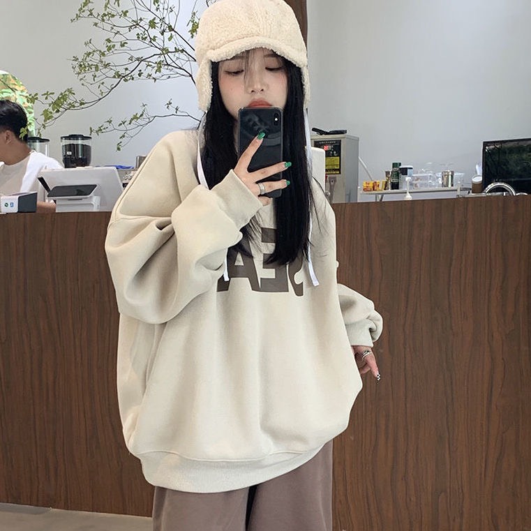 Áo sweater form rộng dáng dài chùm mông SEA nỉ bông dày dặn