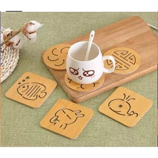 Lót ly bằng gỗ