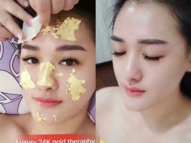 Sét mặt nạ vàng 24k LUXURY GOLD