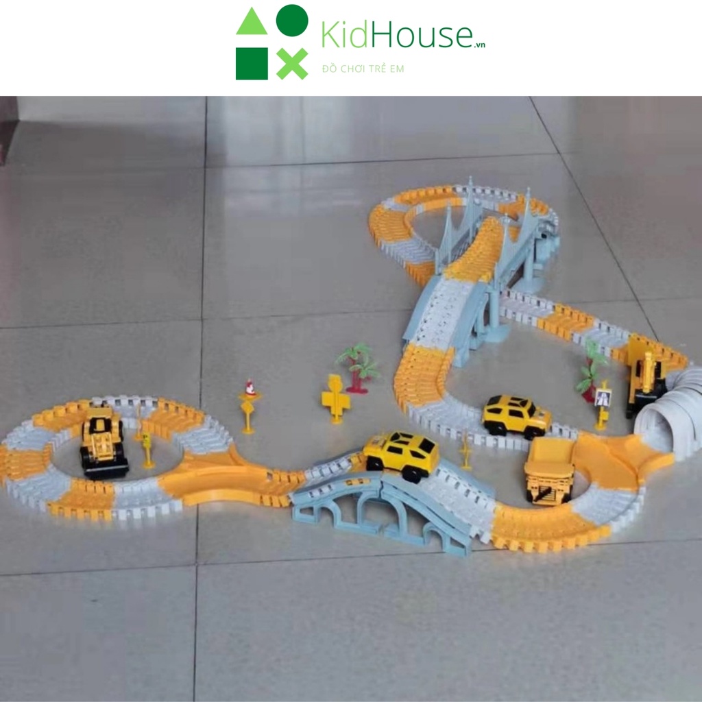 Đồ chơi trí tuệ, bộ lắp ráp mô hình ô tô giúp bé phát triển tư duy thương hiệu KidHouse.vn