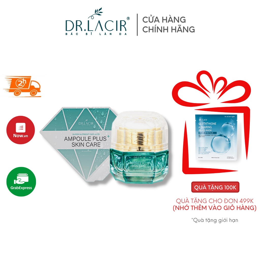 Viên Siêu Dưỡng Chất Dr. Lacir Super Nutrient Capsule phục hồi da cung cấp dưỡng chất hộp 20 viên LM40
