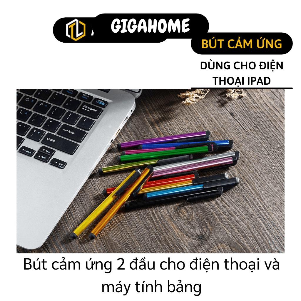 Bút Cảm Ứng 2 Đầu GIGAHOME Bút Cảm Ứng Đầu Mềm Có Kẹp Cho Điện Thoại Và Máy Tính Bảng 5651